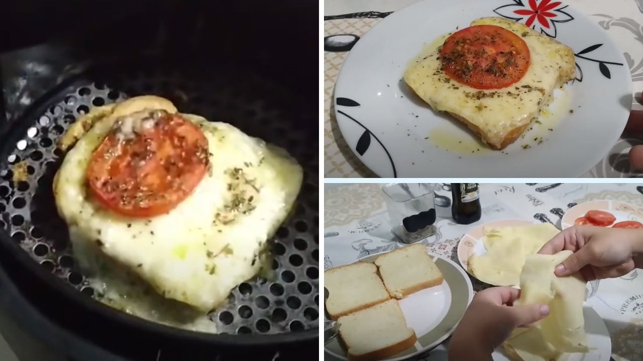 Pizza Caseira de Pão de Forma com Mussarela Uma Receita Deliciosa