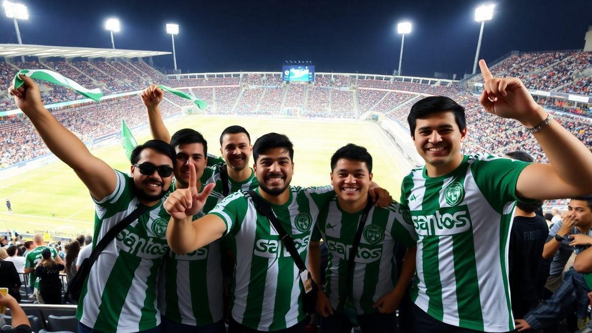 A Torcida do Santos e Sua Paixão